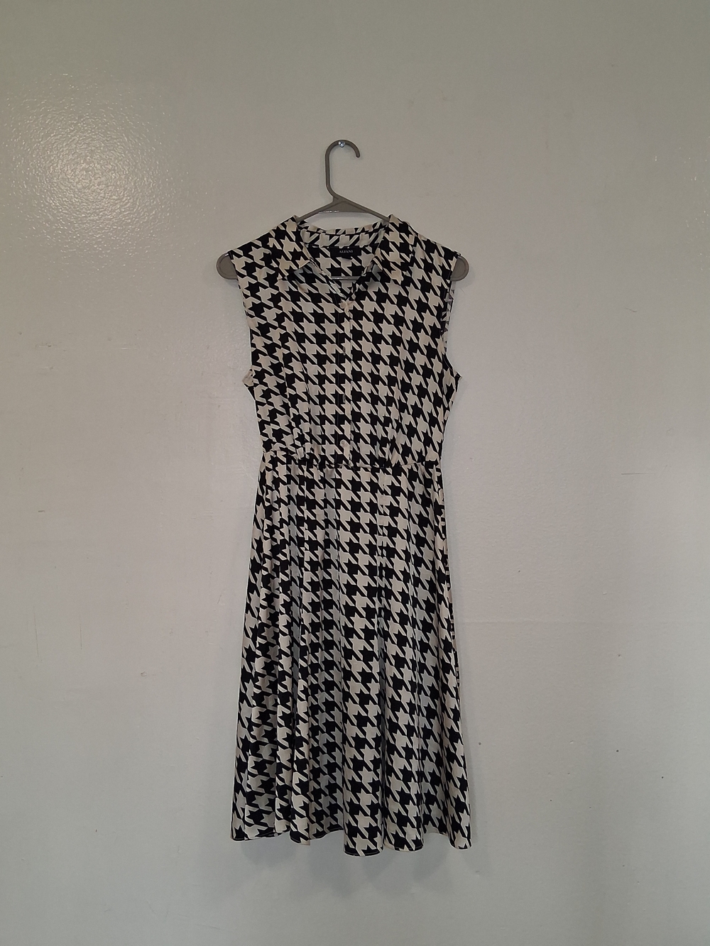 Alfani B&W Colorblock Print Dress  Size 0
